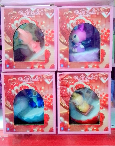 toptan hediyelik ışıklı aksesuar ışıklı labubu stitch kurom  8274
