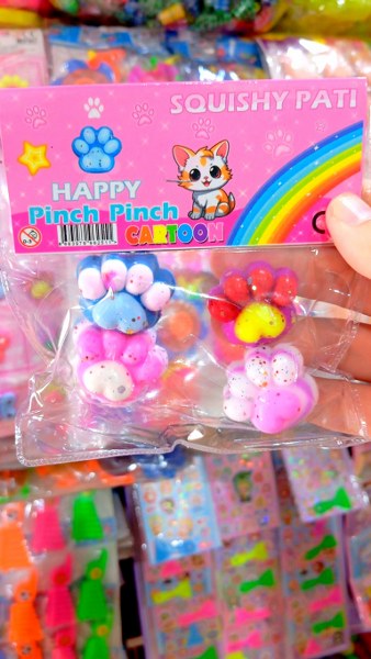 toptan pati sukuşi squishy 4 lü set renkli   2511