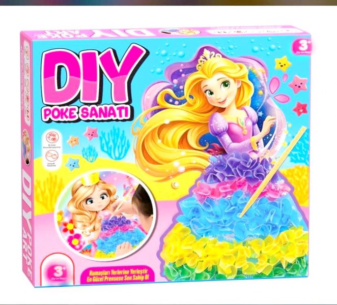 toptan dıy poke sanati kendi prensesini kendin yap  1482