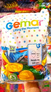 toptan balon karma metalik renkli kalite  8215