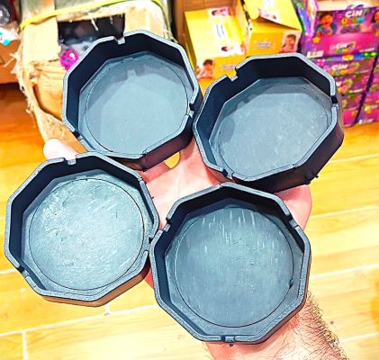 Pratik ve Kullanışlı Plastik Küllük – 10’lu Ekonomik Paket