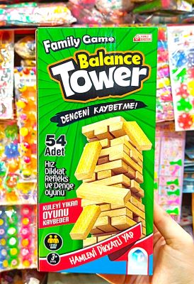 denge oyunu jenga kaliteli ürün kaliteli kutu 0939