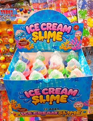 slime içinde oyun kalıpları ve topaç çıkan set  1637