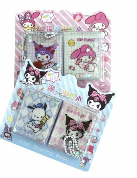 toptan 2 li set sulu kapaklı defter sticker 25 yaprak 24 lü kutu  1007 
