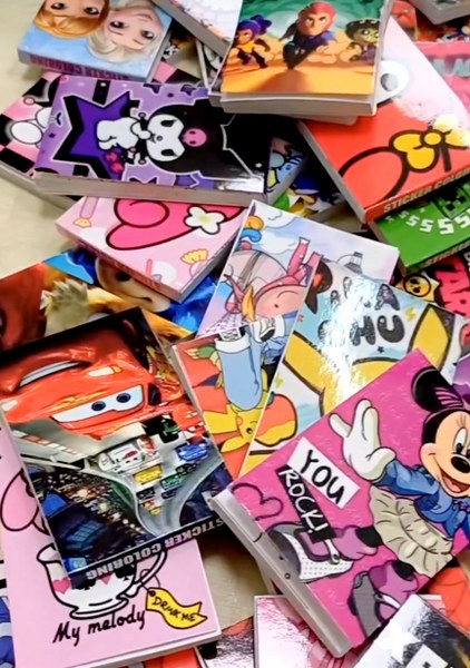 toptan kokulu cep boy defter sticker 
