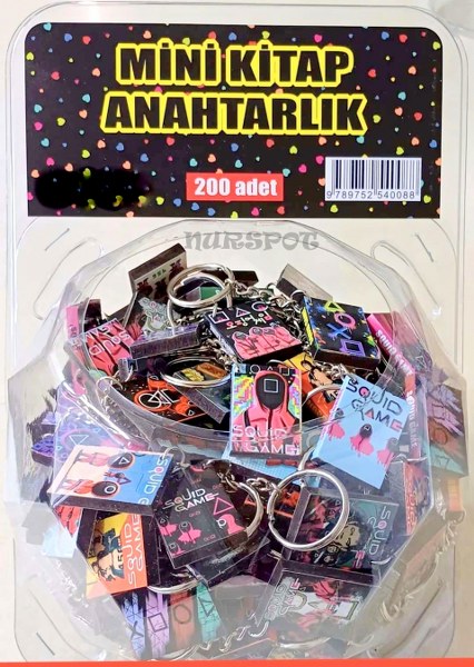 toptan squid game anahtarlık  0088