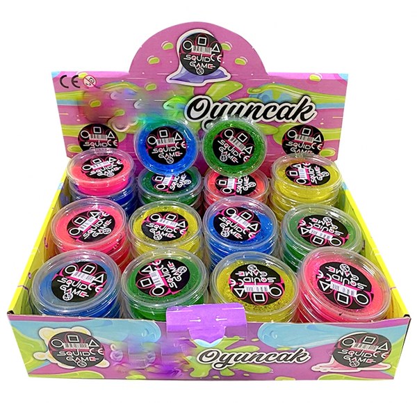 toptan slime küçük boy squid game   4125
