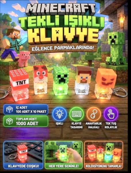 toptan ışıklı klavye maykraft