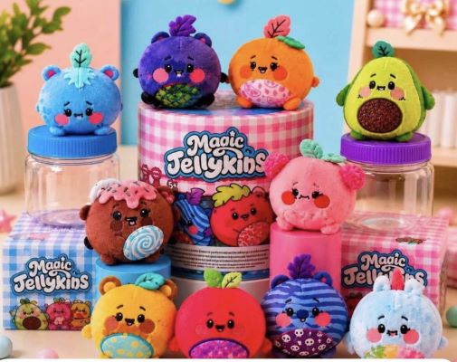 süpriz kavanoz salla ve süpriz oyuncak çıksın magic jellykins  8370