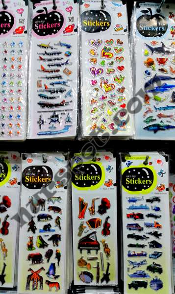 toptan sticker simli nice day
