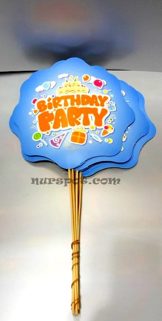 toptan konuşan balon happy birtday baskili