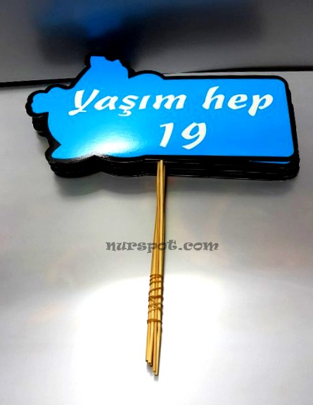 toptan yaş günü konuşan balon temali