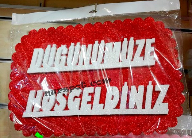 toptan süs düğün temali