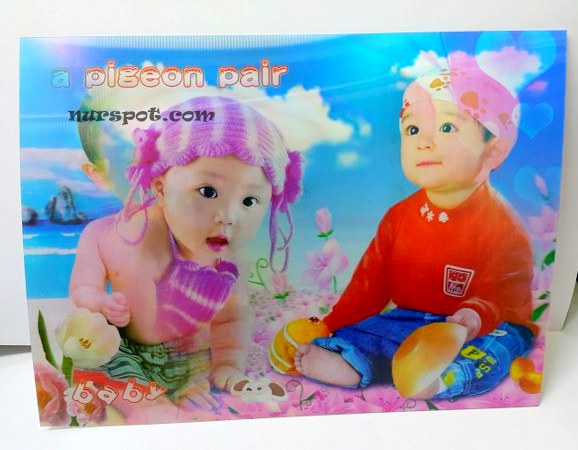 toptan resim 3 boyutlu bebek modeli