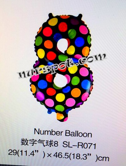 toptan rakam folyo balon yeni model