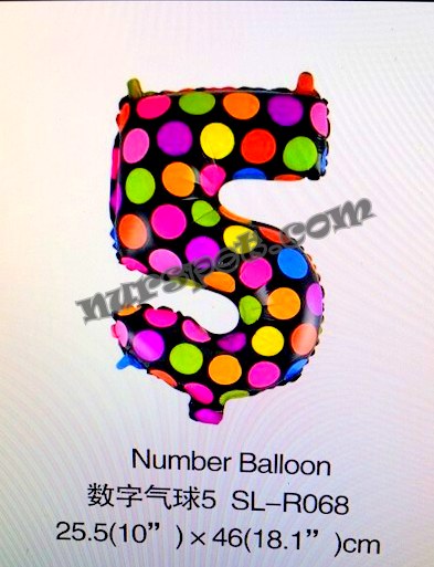 toptan balon folyo rakam yeni model puantiyeli