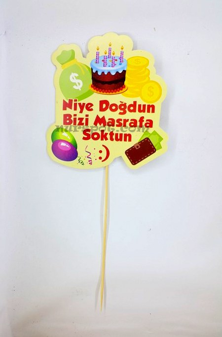 toptan süs doğum günü temali