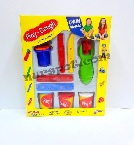 toptan oyun hamuru çoklu set 008