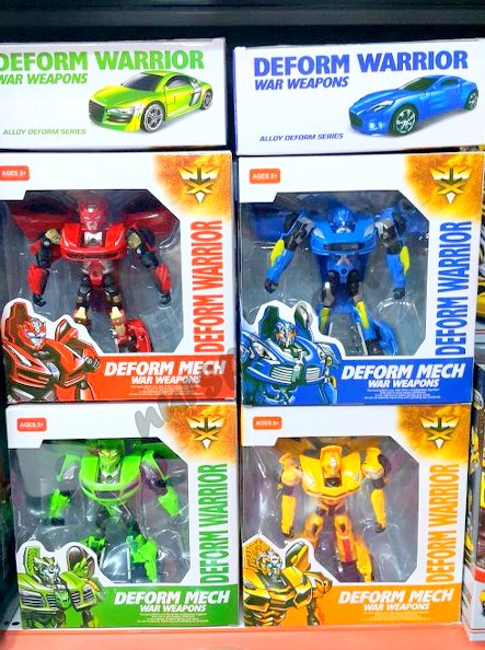 toptan oyuncak transformers metal 