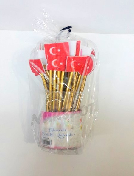 toptan kurşun kalem maskot bayrak model