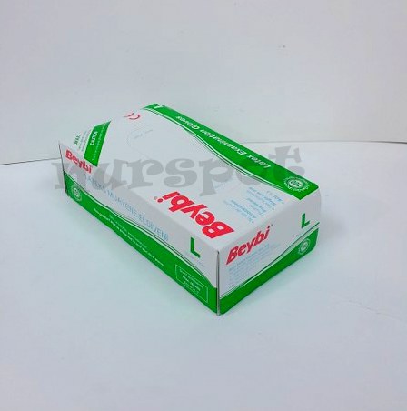 toptan eldiven lateks şeffaf 100 lü