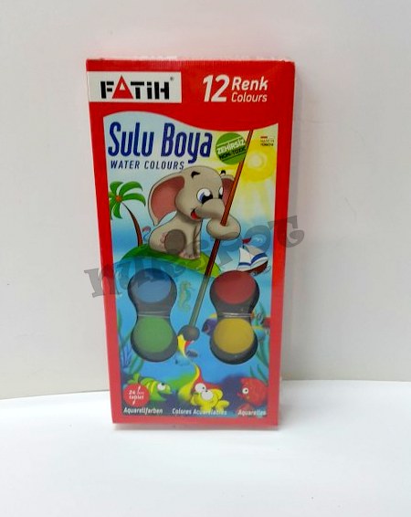 toptan sulu boya fatih 12 li