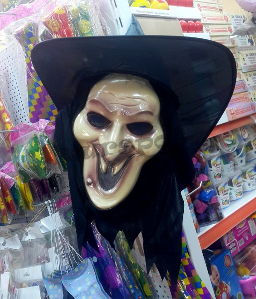 toptan şaka cadı maskesi kanlı