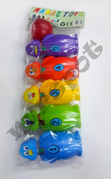 toptan oyuncak bowling set 5 li