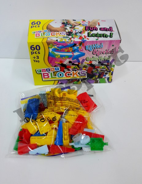 toptan oyuncak mini lego seti 60 lı