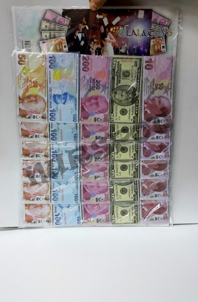 toptan oyuncak sahte para 30 lu