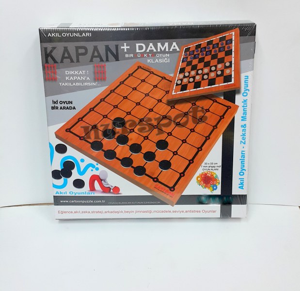 toptan akıl oyunları kapan dama oyunu