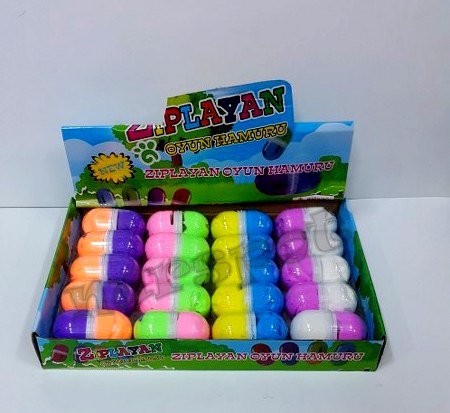 toptan oyuncak zıplayan hamur 2 li takım