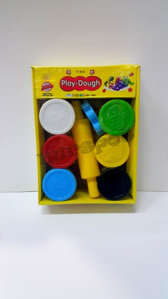 toptan oyun hamuru 6 lı set t 515