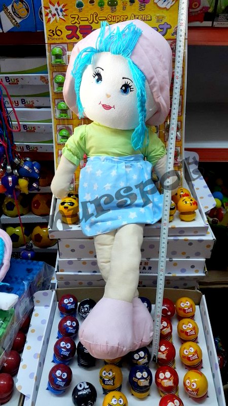 toptan peluş oyuncak kız 70 cm