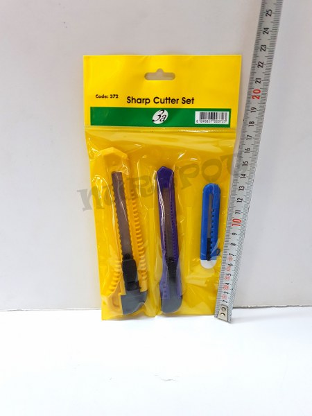 toptan falçata maket bıçağı seti 3 lü