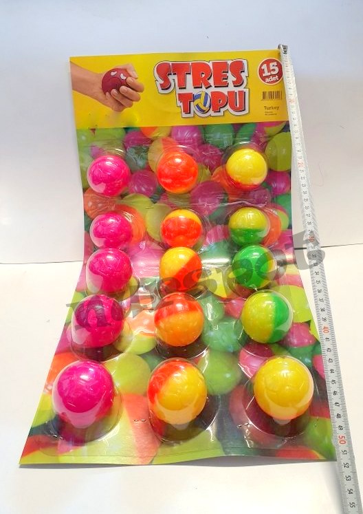 toptan stres topu 15 li paket