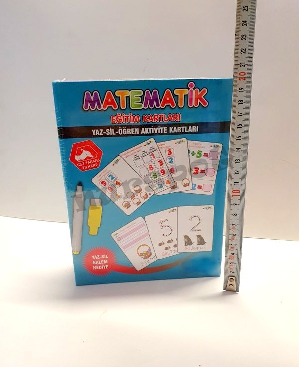 toptan eğitici matematik kartları 