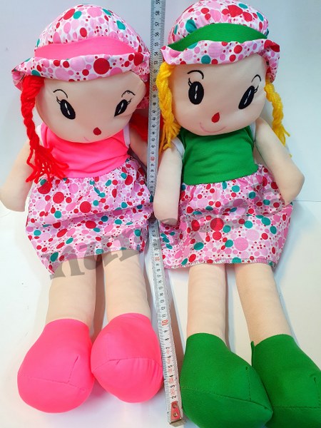 toptan oyuncak bez bebek peluş  60 cm boy     1160
