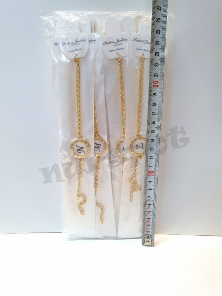 toptan bileklik harf model 24 lü 