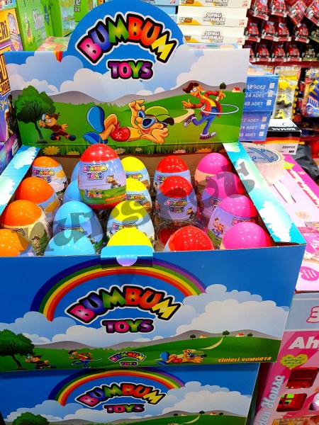 toptan süpriz yumurta  40 lı   0355