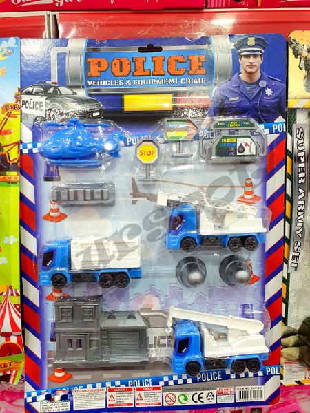 toptan oyuncak polis seti büyük boy   257
