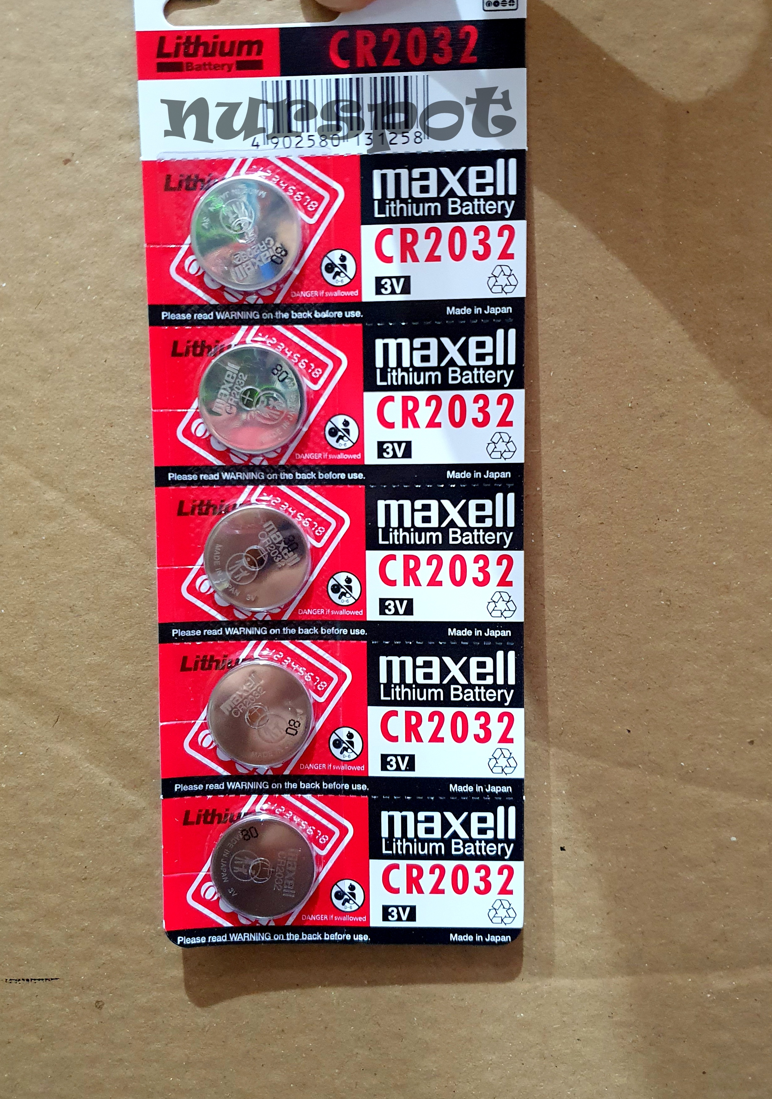 toptan pil maxell 2032