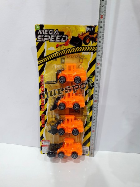 toptan oyuncak iş makinesi 4 lü set   284