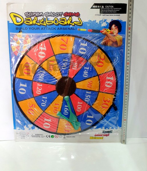 toptan oyuncak çırtlı dart   0525