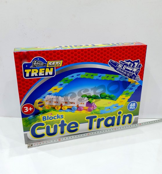 toptan oyuncak tren seti 48 parça 0786 