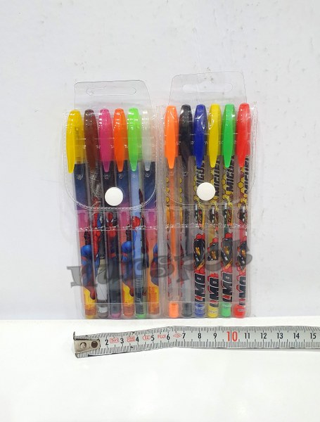 toptan simli jel kalem 6 lı set