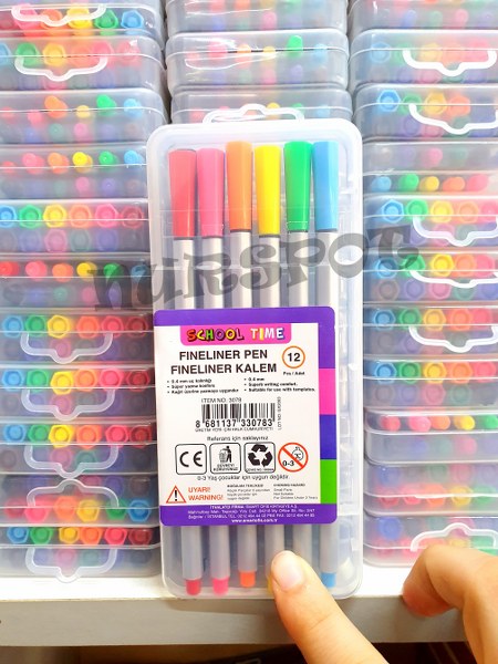 toptan fineline kalem 12 li    0783