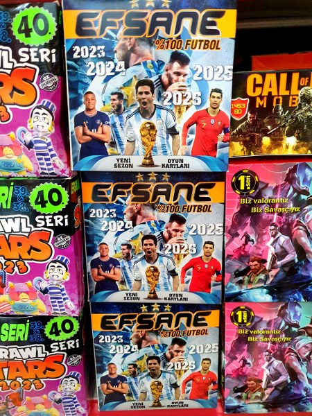 toptan futbolcu kartı 200 lü paket