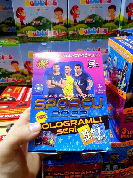 toptan sporcu kartı 15 li kutulu paketi 24 lü 