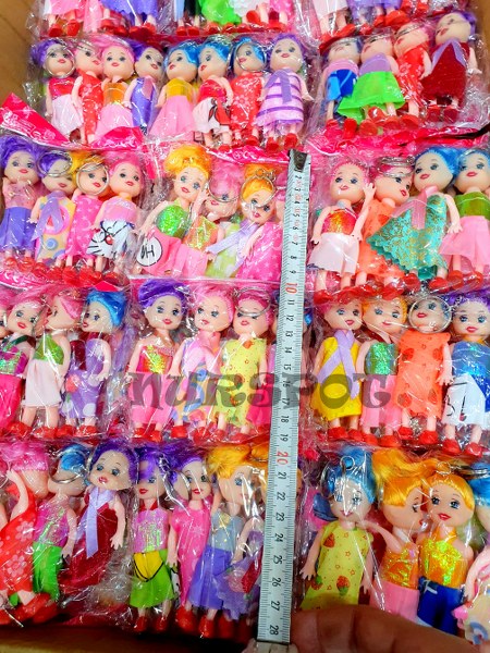 toptan oyuncak bebek anahtarlık 4 lü set 
